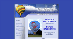 Desktop Screenshot of berlin-ballooning.de